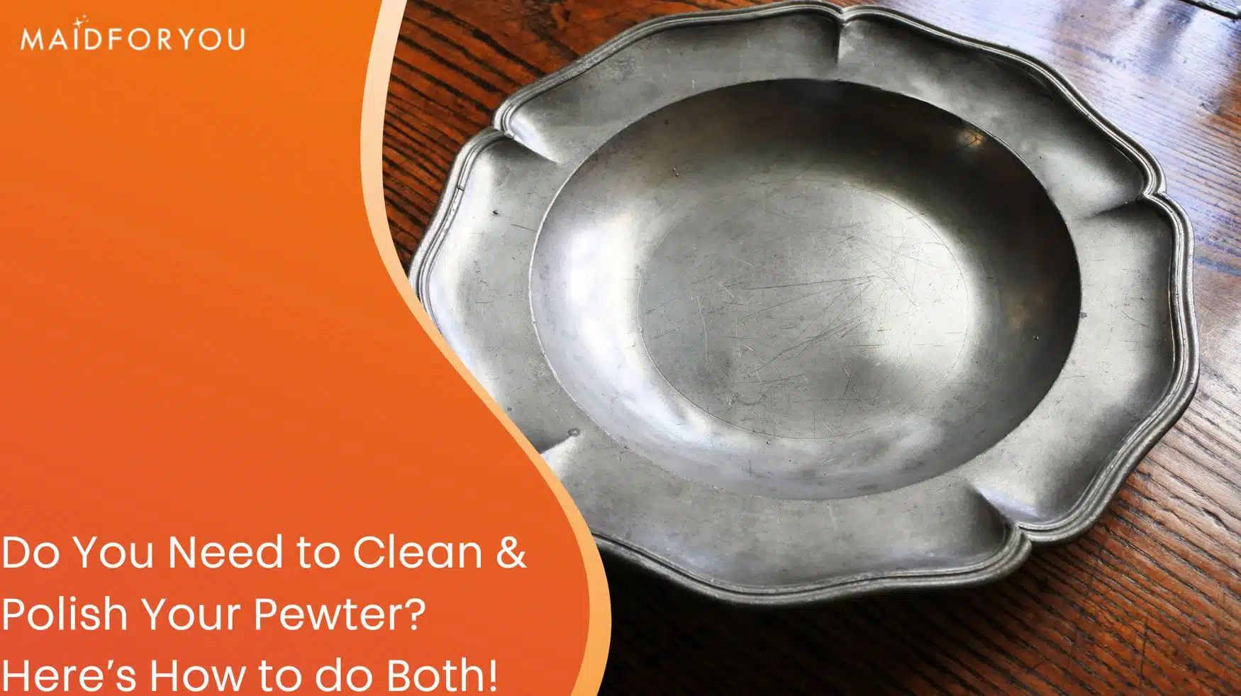how to clean pewter custom graphic
