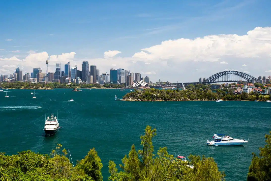 Sydney Harbour as seen from Taronga Zoo