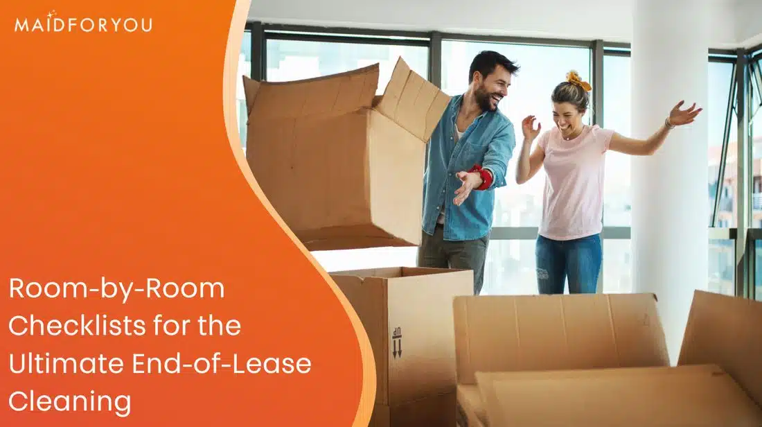 end of lease cleaning checklist custom graphic