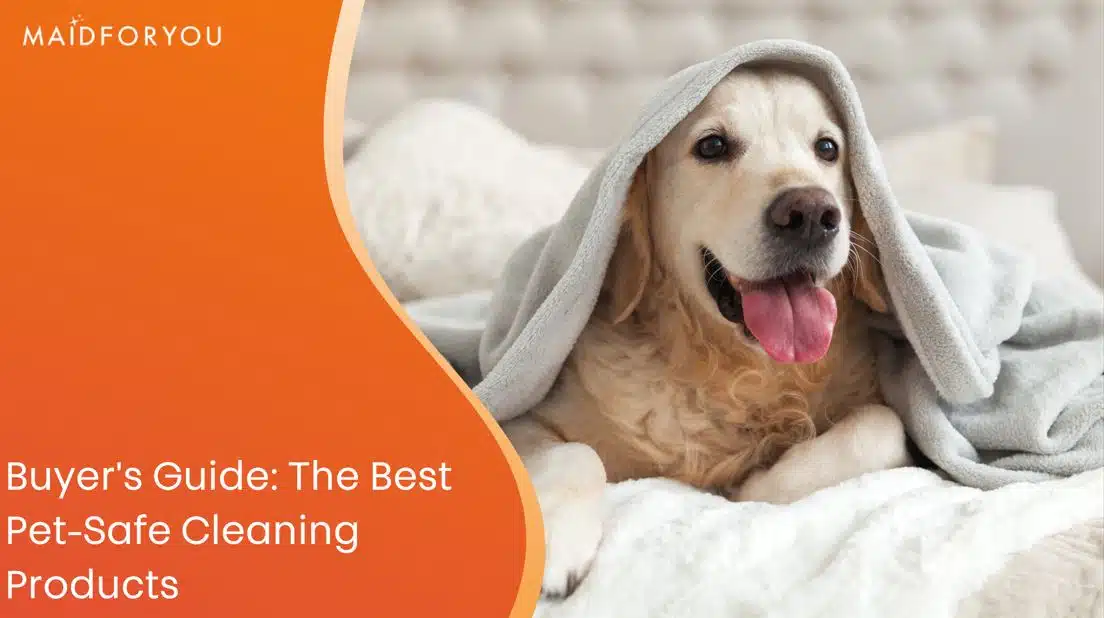 buyers guide best pet-safe cleaning products custom graphic