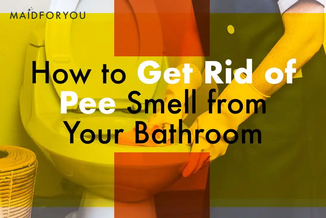 how to get rid of pee smell from your bathroom custom graphic