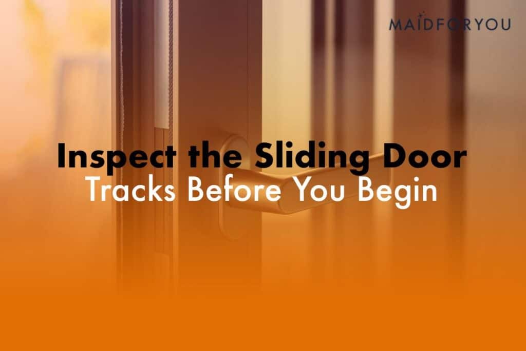 How To Clean Sliding Door Tracks MaidForYou