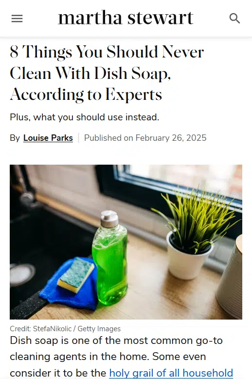 8-Things-You-Should-Never-Clean-With-Dish-Soap