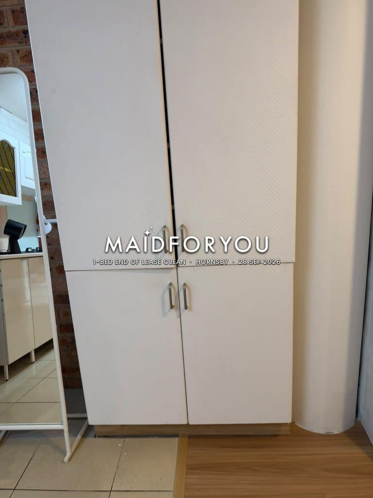 End of lease clean in Hornsby